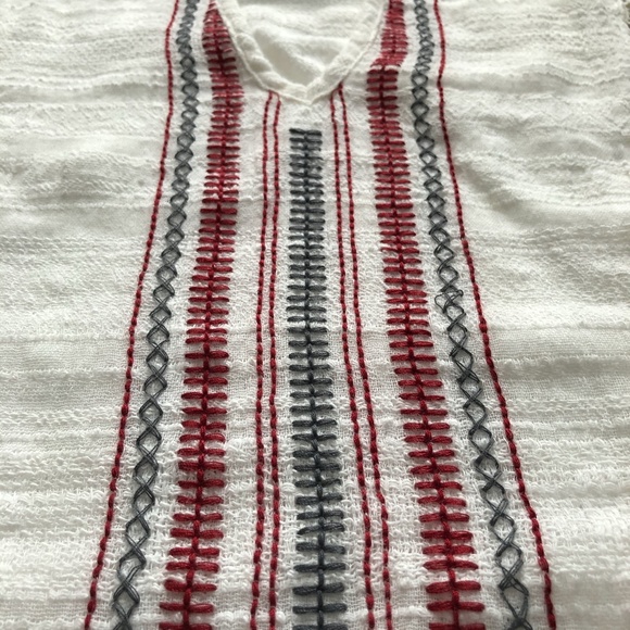 Buckle Gimmicks Embroidered Boho Top Size XS - Picture 6 of 10